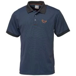 POLO MANCHES COURTES HOMME SAVAGE GEAR SIMPLY SAVAGE 3-STRIPES - BLEU