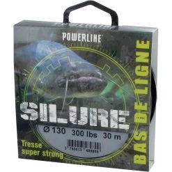 TRESSE BAS DE LIGNE POWERLINE SILURE